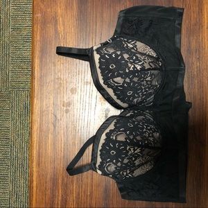 Torrid bralette Black and cream 4x